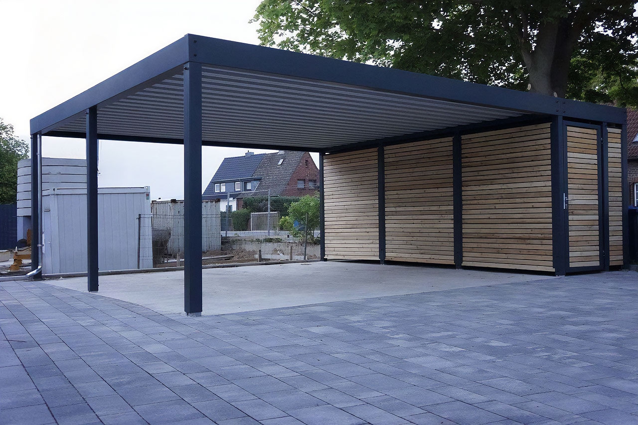 Хай-тек автонавес из поликарбоната для машин