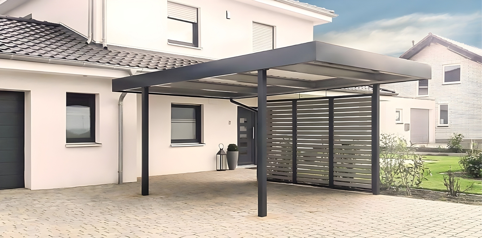 Хай-тек автонавес из поликарбоната для машин